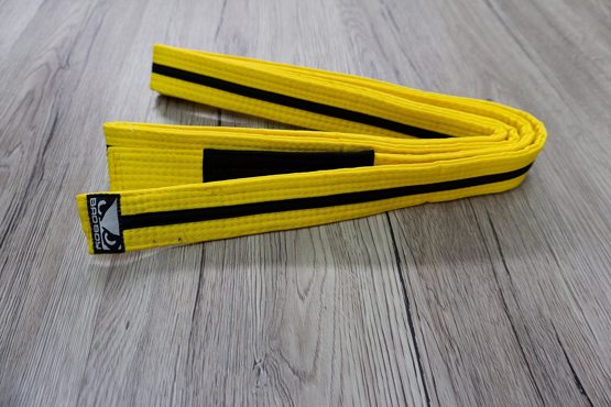BAD BOY παιδικη ζωνη bjj - Yellow / black